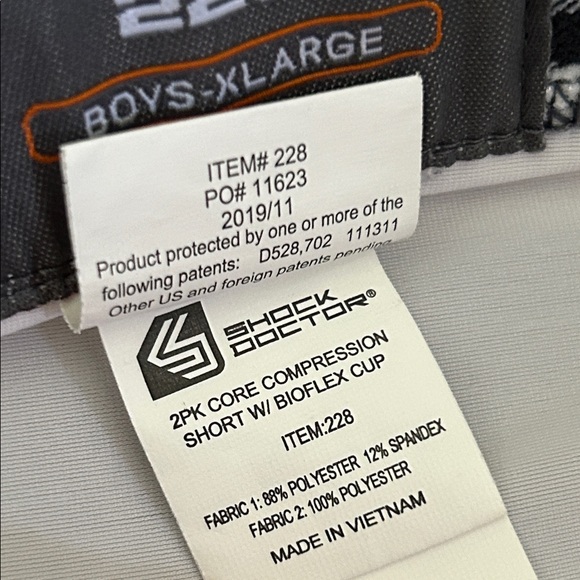 Shock Doctor Compression Shorts - Picture 5 of 7